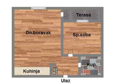 Dvosoban stan, Novi Sad, Salajka, prodaja, 40m2, 99620e, id964048