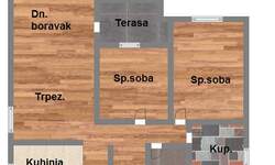 Trosoban stan, Novi Sad, Adice, prodaja, 72m2, 110860e, id980511
