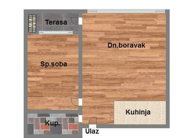Dvosoban stan, Novi Sad, SAJAM, prodaja, 41m2, 109800e, id1063616