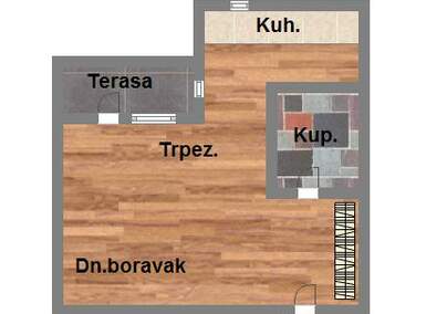 Jednosoban stan, Novi Sad, prodaja, 26m2, 64470e, id1071591