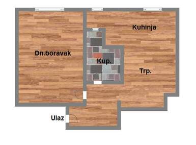 Jednosoban stan, Novi Sad, Grbavica, prodaja, 32m2, 89610e, id1087096