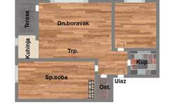 Trosoban stan, Novi Sad, prodaja, 64m2, 167770e, id1102861
