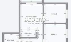 Trosoban stan, Beograd, Mirijevo I, prodaja, 60m2, 110200e, id1178387