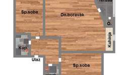Trosoban stan, Novi Sad, prodaja, 68m2, 150450e, id1184081