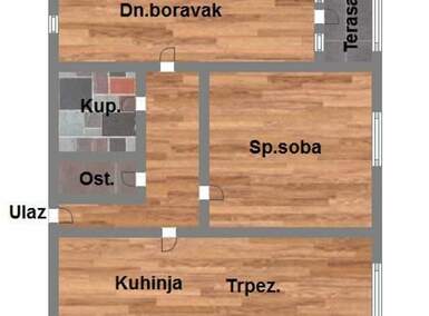 Dvosoban stan, Novi Sad, prodaja, 60m2, 132620e, id1186805