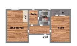 Dvoiposoban stan, Novi Sad, Adice, prodaja, 46m2, 78180e, id911219