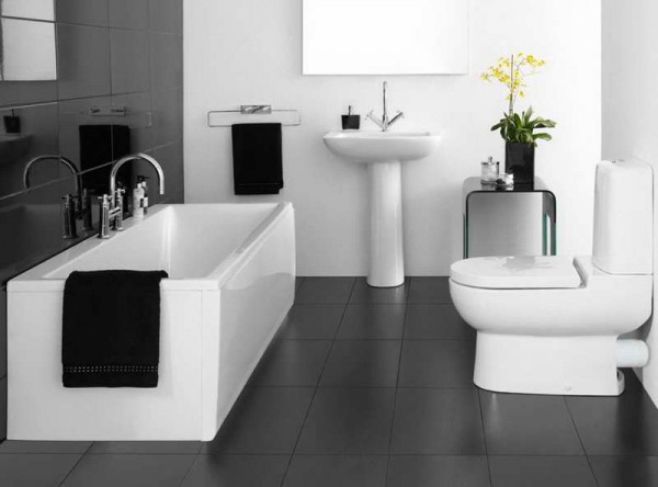 Small-Bathroom-Floor-Tile-Ideas-With-Wall-Black