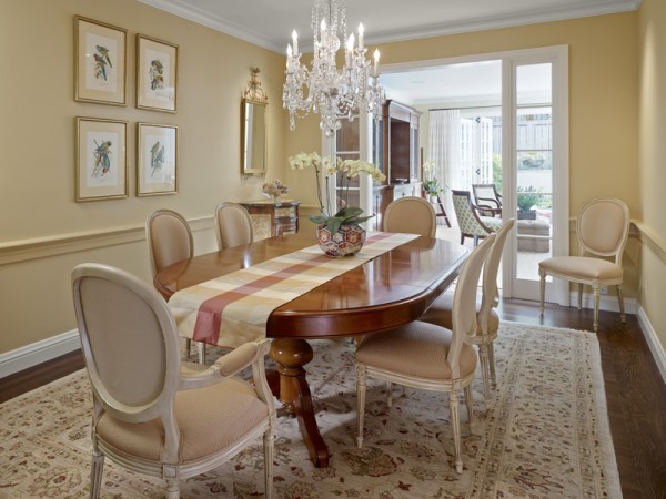casual-ultramodern-traditional-dining-room-design-ideas-with-wall-beige