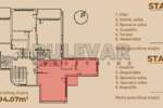 Cetvorosoban stan, Niš, Centar, prodaja, 94m2, 183400e, id798198