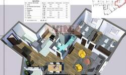 Trosoban stan, Beograd, Mirijevo, prodaja, 62m2, 107870e, id835045