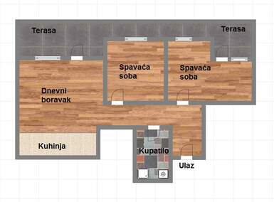 Trosoban stan, Novi Sad, Stari majur, prodaja, 71m2, 132410e, id894865
