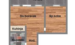 Dvosoban stan, Novi Sad, Bulevar Evrope, prodaja, 43m2, 106060e, id898685