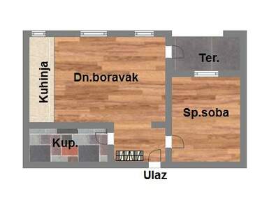 Jednoiposoban stan, Novi Sad, prodaja, 36m2, 90349e, id911947