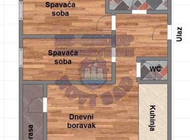 Trosoban stan, Novi Sad, prodaja, 62m2, 166350e, id912238