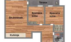 Dvoiposoban stan, Novi Sad, prodaja, 59m2, 140499e, id915272