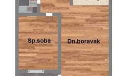 Jednoiposoban stan, Novi Sad, prodaja, 42m2, 107969e, id915347