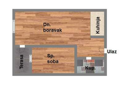 Dvosoban stan, Novi Sad, Telep, prodaja, 39m2, 102989e, id918018