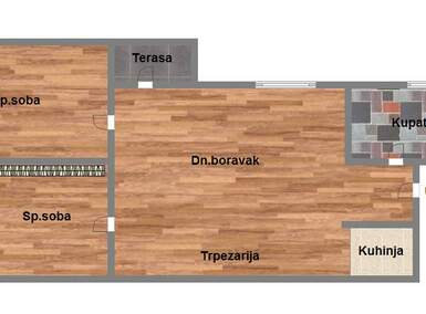 Dvoiposoban stan, Novi Sad, prodaja, 60m2, 98669e, id918697