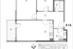 Trosoban stan, Kragujevac, Vašarište, prodaja, 62m2, 1400e, id918846