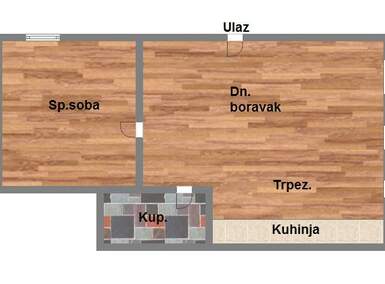 Dvosoban stan, Novi Sad, prodaja, 50m2, 74029e, id926398