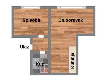 Jednoiposoban stan, Novi Sad, Bulevar Evrope, prodaja, 32m2, 93299e, id926438