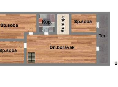 Troiposoban stan, Novi Sad, Petrovaradin, prodaja, 80m2, 171900e, id926460