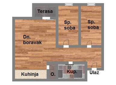 Trosoban stan, Novi Sad, prodaja, 63m2, 151430e, id927369