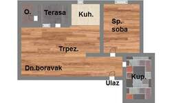 Dvosoban stan, Novi Sad, prodaja, 47m2, 113740e, id927394
