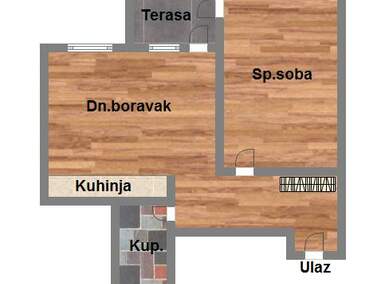 Dvosoban stan, Novi Sad, Salajka, prodaja, 52m2, 108720e, id928199