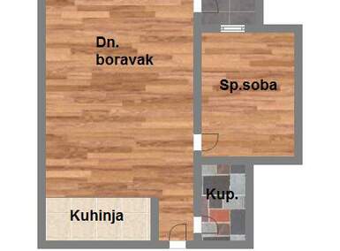 Jednoiposoban stan, Novi Sad, prodaja, 40m2, 108880e, id932782