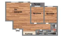 Jednosoban stan, Novi Sad, Grbavica, prodaja, 52m2, 161790e, id933649