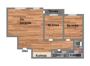 Jednosoban stan, Novi Sad, Grbavica, prodaja, 52m2, 161790e, id933649