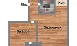Dvosoban stan, Novi Sad, Petrovaradin, prodaja, 41m2, 84930e, id934059