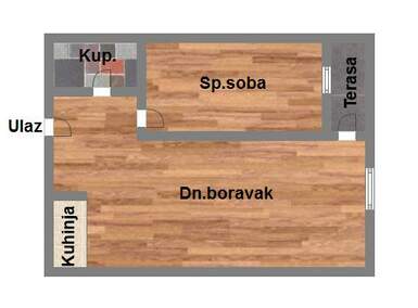 Dvosoban stan, Novi Sad, prodaja, 41m2, 100190e, id935108
