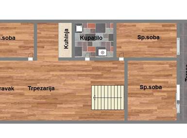Troiposoban stan, Sremska Kamenica, Miseluk, prodaja, 77m2, 147580e, id935246
