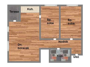 Trosoban stan, Novi Sad, prodaja, 59m2, 146150e, id938280