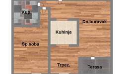 Dvosoban stan, Ruma, Centar, prodaja, 63m2, 90080e, id938332
