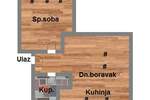 Jednoiposoban stan, Novi Sad, centar, prodaja, 27m2, 83870e, id938338