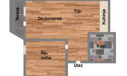 Jednoiposoban stan, Novi Sad, Nova Detelinara, prodaja, 36m2, 123600e, id938966