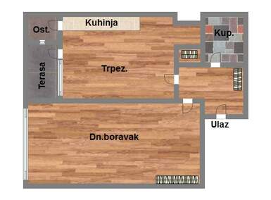 Jednosoban stan, Novi Sad, prodaja, 40m2, 110000e, id938980