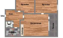 Trosoban stan, Novi Sad, Socijalno, prodaja, 60m2, 159610e, id939095