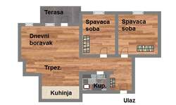 Trosoban stan, Novi Sad, Podbara, prodaja, 60m2, 156440e, id939845