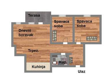 Trosoban stan, Novi Sad, Podbara, prodaja, 60m2, 156440e, id939845