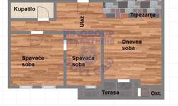 Dvoiposoban stan, Novi Sad, Adice, prodaja, 67m2, 96140e, id941249