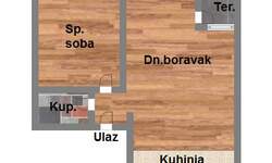 Dvosoban stan, Novi Sad, Adice, prodaja, 41m2, 71800e, id942184