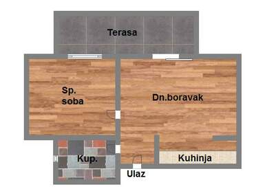 Jednoiposoban stan, Novi Sad, prodaja, 43m2, 115400e, id942202