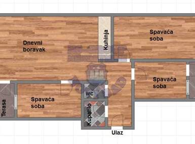 Cetvorosoban stan, Novi Sad, Socijalno - Žitni Trg, prodaja, 86m2, 204410e, id943822