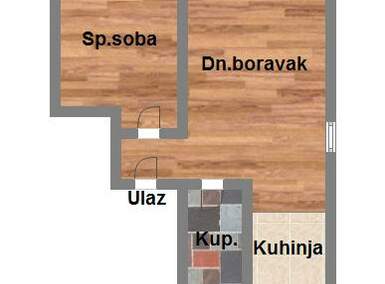 Jednoiposoban stan, Novi Sad, Novo Naselje, prodaja, 38m2, 87800e, id944645