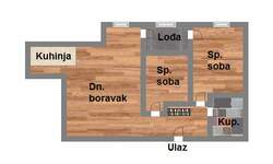 Trosoban stan, Novi Sad, Podbara, prodaja, 66m2, 160210e, id946250