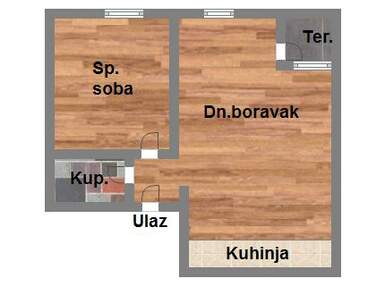 Dvosoban stan, Novi Sad, Adice, prodaja, 41m2, 71800e, id948547